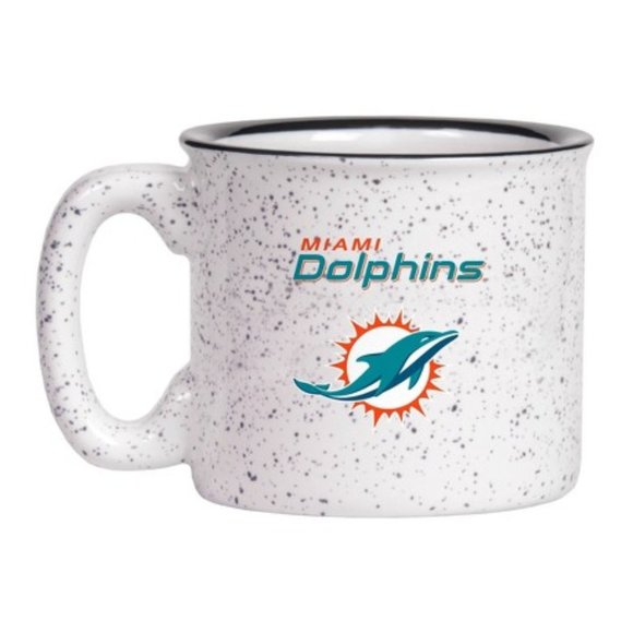 NFL Miami Dolphins Campfire 15 oz Ceramic Mug - Picture 1 of 1